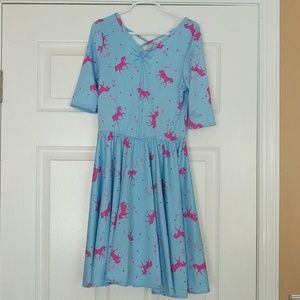 Dot Dot Smile Unicorn Ballerina Style Dress